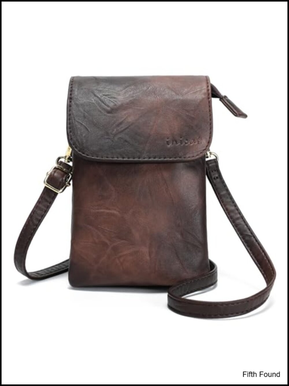 Vegan Leather Small Crossbody Phone Purse